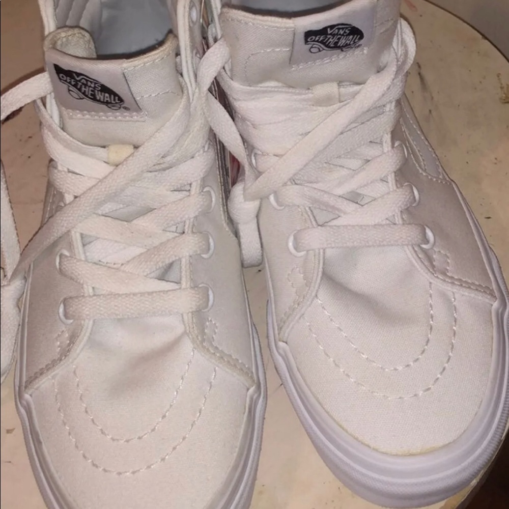 White UNISEX VANS